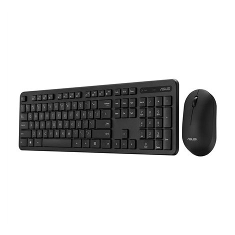 Asus | Keyboard and Mouse Set | CW100 | Keyboard and Mouse Set | Wireless | Mouse included | Batteries included | UI | Black | g - 2